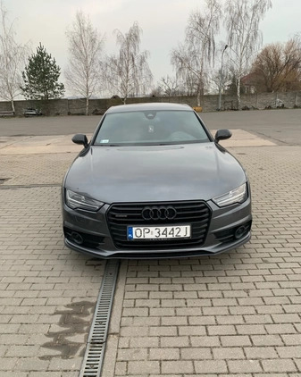 Audi A7 cena 152000 przebieg: 172185, rok produkcji 2017 z Sokółka małe 121